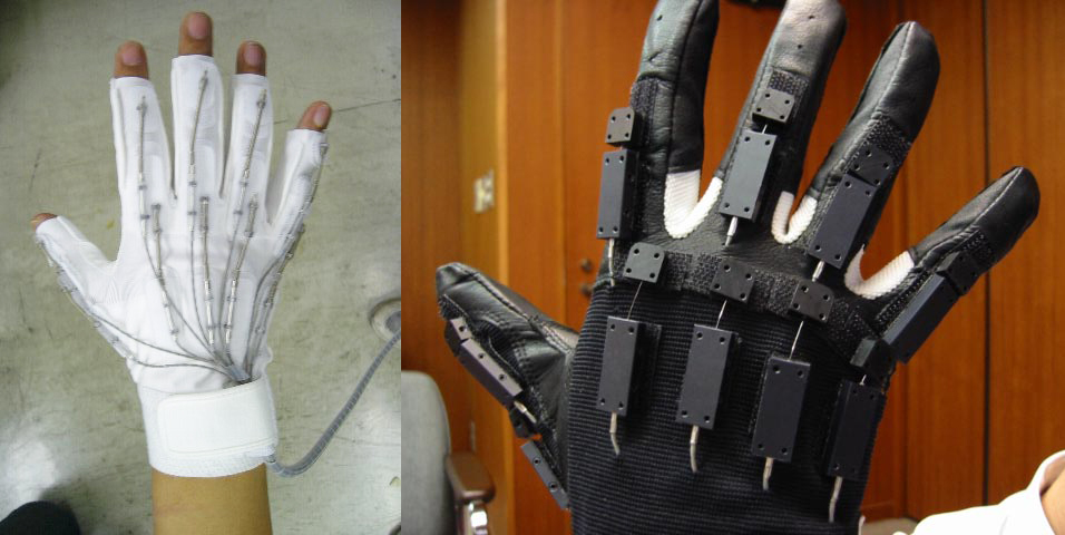 Virtual gloves